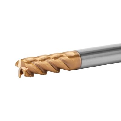 High Wear Resistant HRC65 45 Spiral Angle Tungsten Carbide Milling Cutter