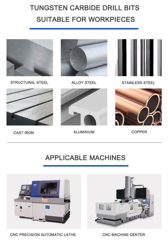 Wxsoon High Precision Straight Flutes Solid Carbide Reamers for Steel