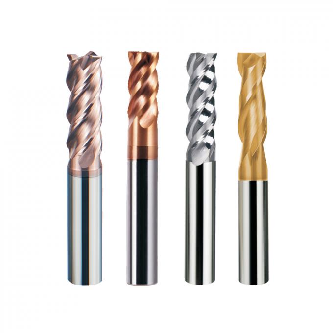 Wxsoon 38 Spiral 4 Flutes Flat Tungsten Carbide Endmills for Steel